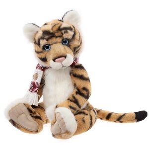 Charlie Bears Taradiddle Tiger super soft plush